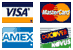 Visa, MC, Amex, Discover